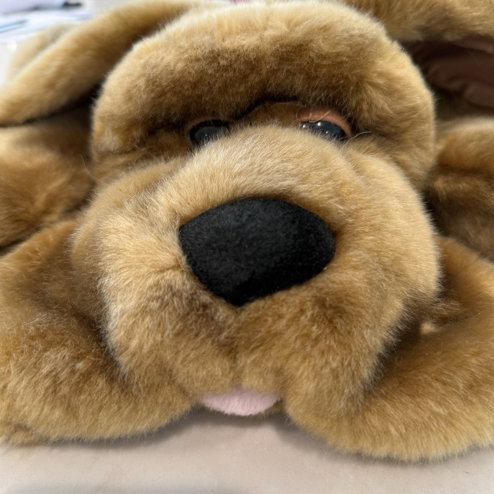 Kids Of America Corp VTG Large 20" Dog Plush Floppy Hound Puppy‎ Big Stuffed